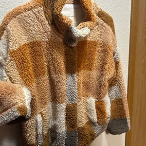 Thread & Supply Multicolor Teddy Jacket